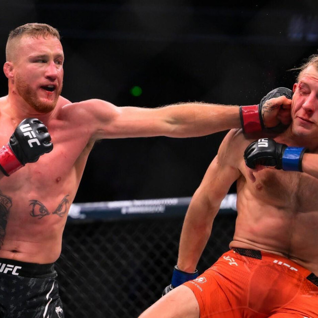 Justin Gaethje (lijevo) vs. Paddy Pimblett (desno) | UFC 324