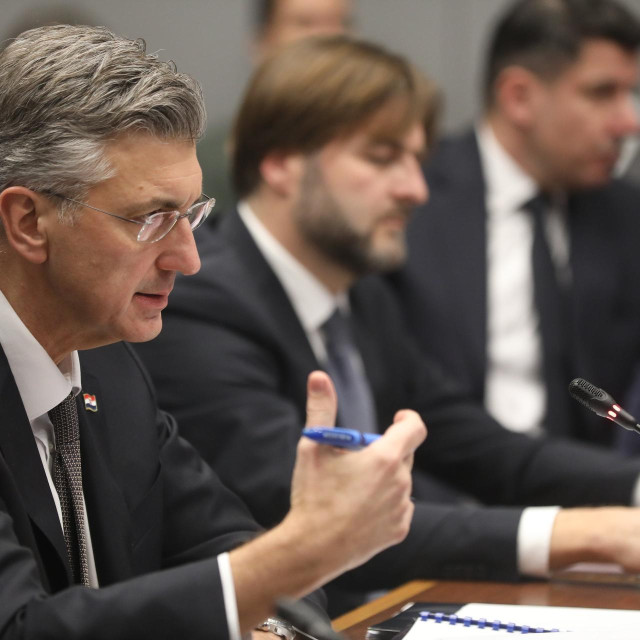 Andrej Plenković i Tomislav Ćorić