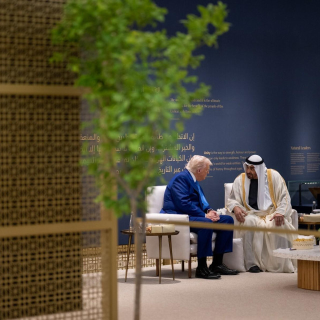 Donald Trump i Mohamed Bin Zayed Al Nahyan