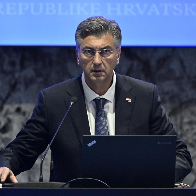 Predsjednik Vlade Republike Hrvatske Andrej Plenković