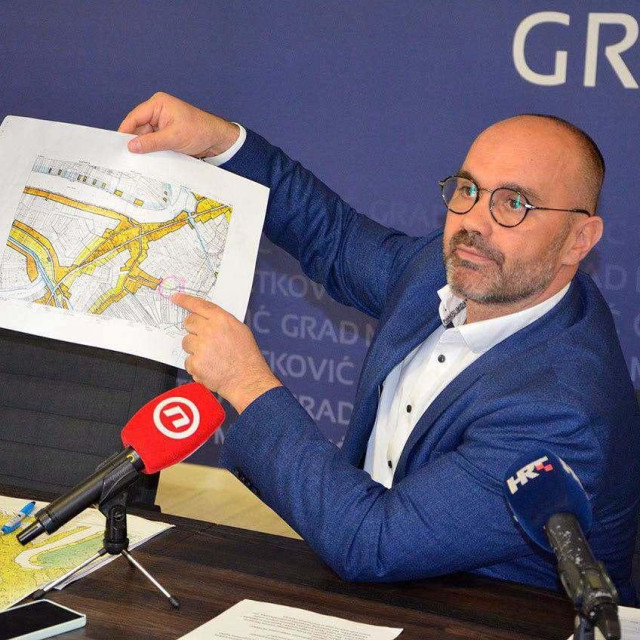 Gradonačelnik Metkovića Dalibor Milan
