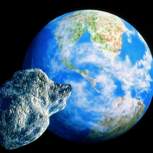 Asteroid Ilustracija