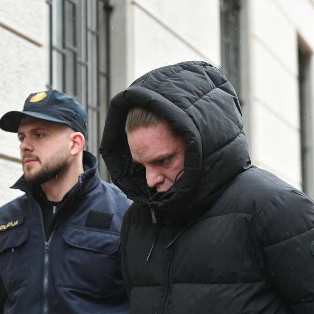 Provođenje Roberta DiCaprija na Županijski sud u Rijeci