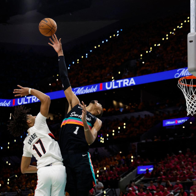 Victor Wembanyama je s 3,1 blokade po utakmici najbolji bloker u NBA ligi ove sezone