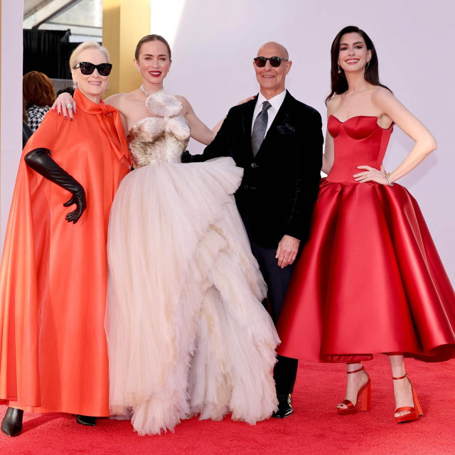Meryl Streep, Emily Blunt, Stanley Tucci i Anne Hathaway na premijeri ‘Vrag nosi Pradu 2‘ u New Yorku