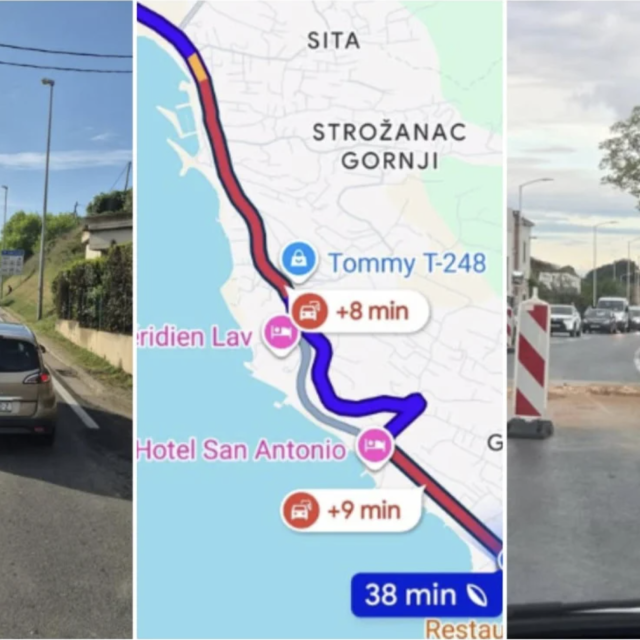 Prometni kolaps u Splitu