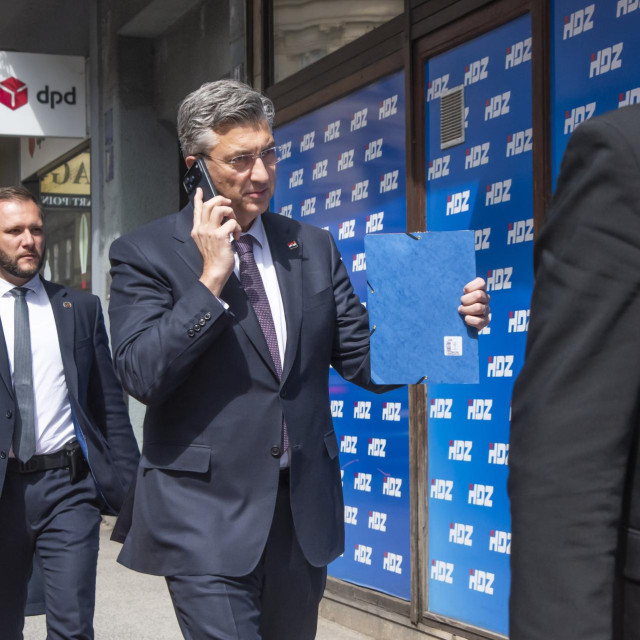 Predsjednik Vlade Republike Hrvatske Andrej Plenković