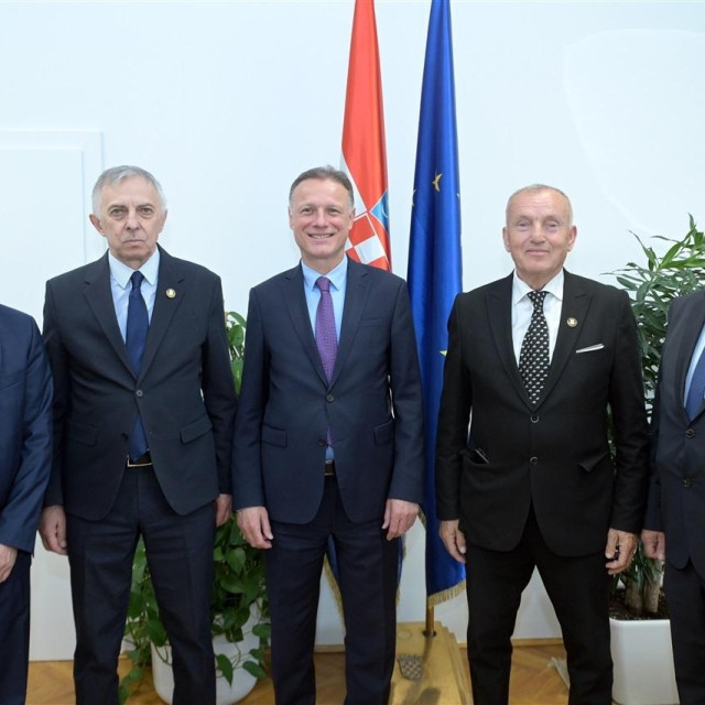 Izaslanstvo Hrvatskog generalskog zbora i Gordan Jandroković