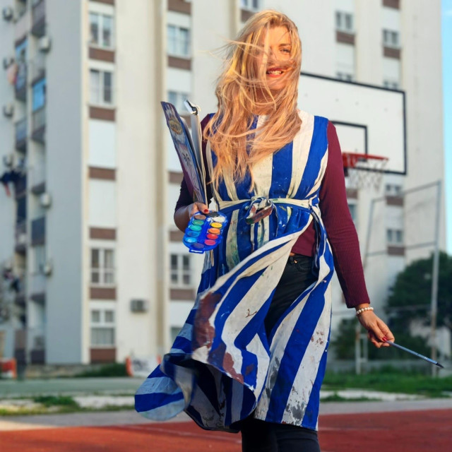 U svom kvartu u Splitu pred odlazak u London na izložbu održanu u sklopu Frieze art sajma 