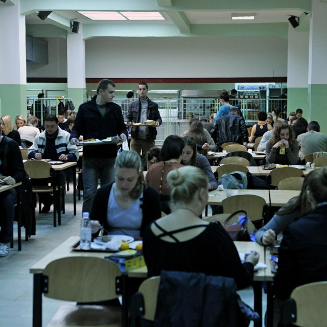 Studentska menza, ilustracija