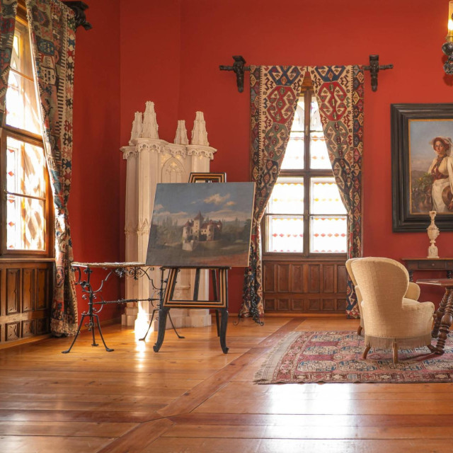 Profinjen salon dvorca Trakošćan