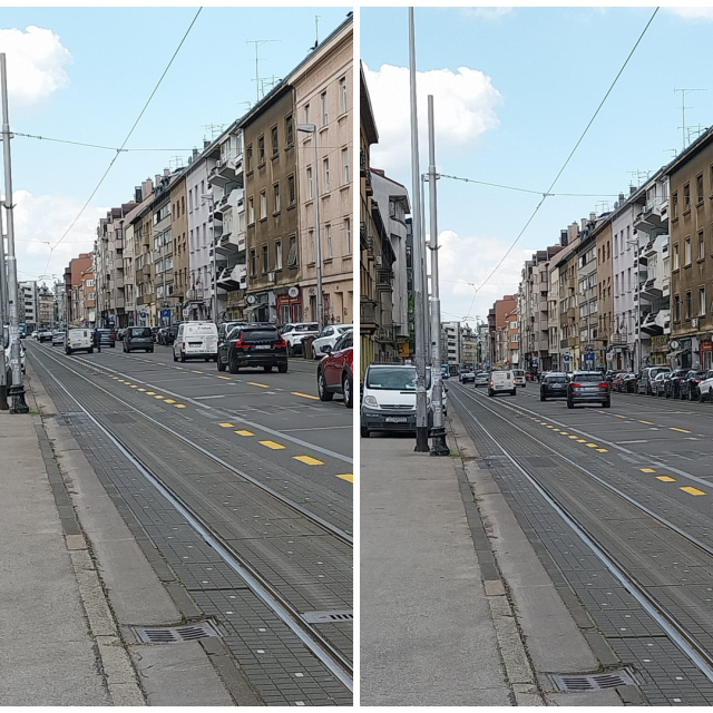 Zaustavljeni automobili u srednoj traci