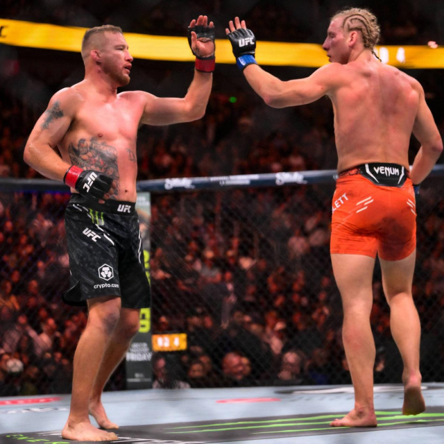 Justin Gaethje i Paddy Pimblett