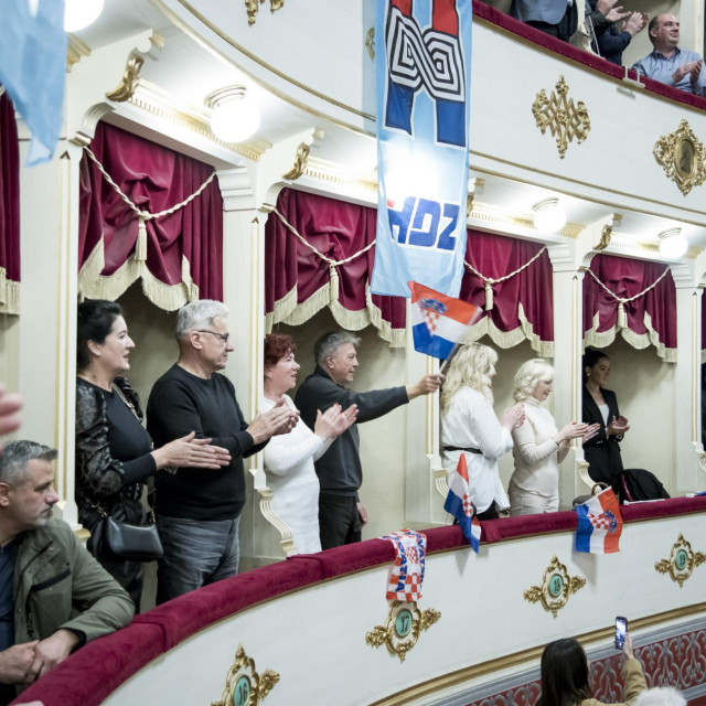 Kadar s 34. obljetnice utemeljenja Hrvatske demokratske zajednice Šibensko-kninske županije i Grada Šibenika u šibenskom HNK