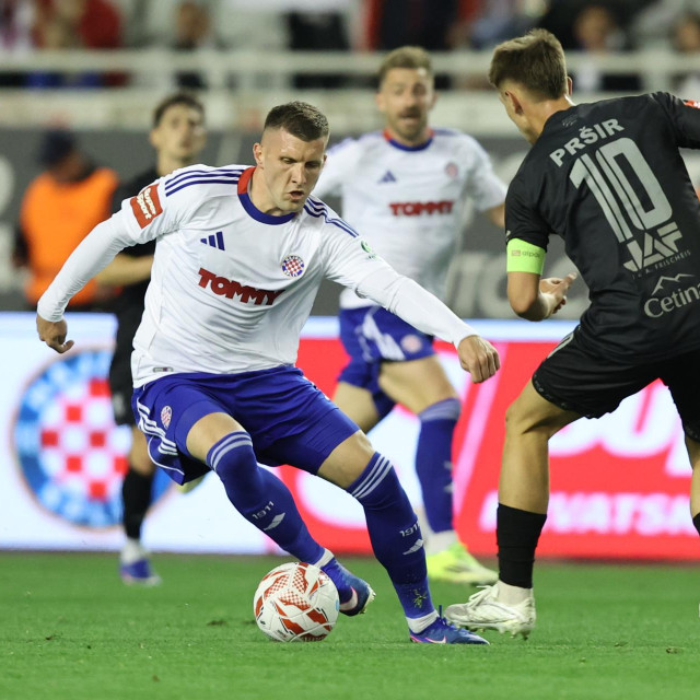 Hajduk - Gorica: Ante Rebić i Jurica Pršir