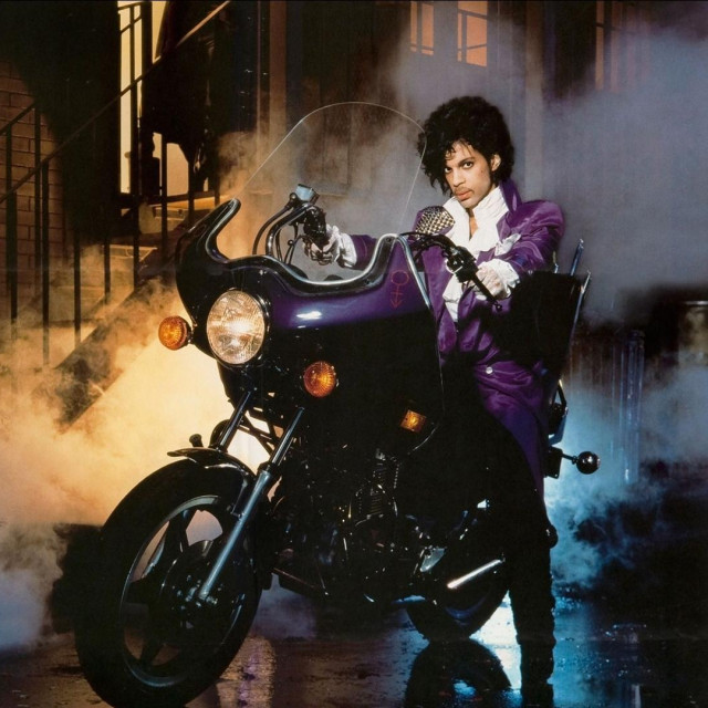 Na snimanju filma ‘Purple Rain‘ iz 1984., polubiografskog hita koji je učvrstio Princeov status superzvijezde