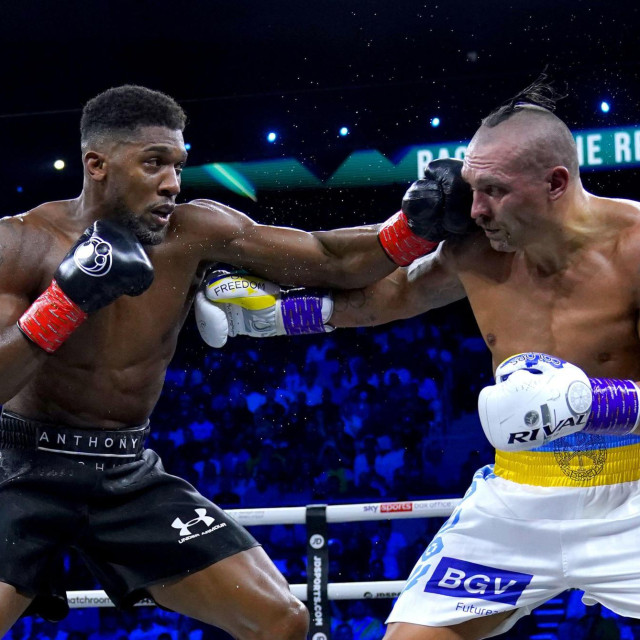 Anthony Joshua i Oleksandr Usik