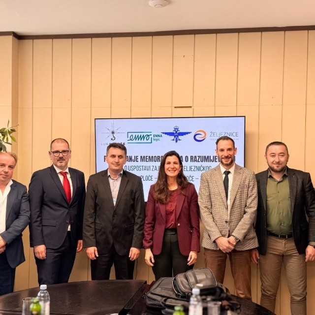U Pločama potpisan Memorandum o uspostavi zajedničke željezničke logističke platforme na koridoru Vc