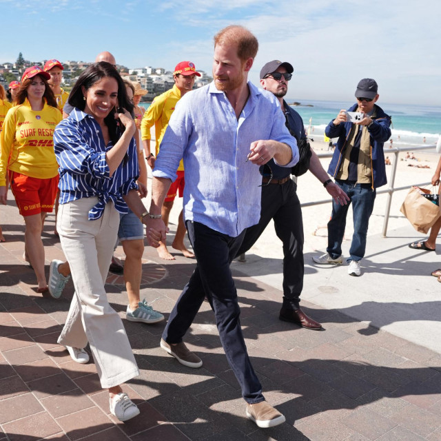 Harry i Meghan posjetili su plažu Bondi