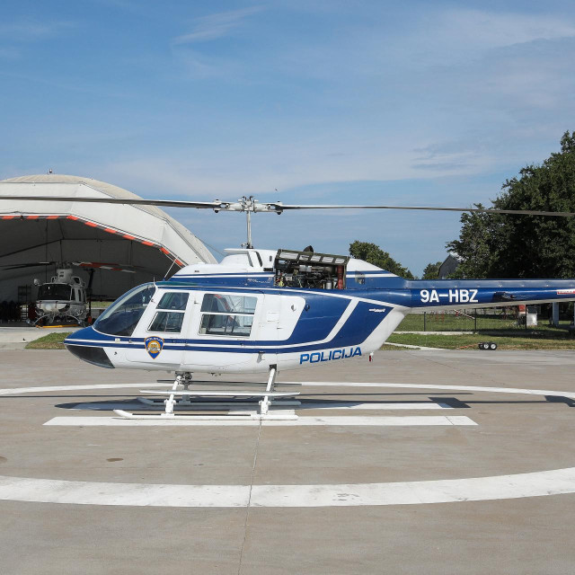 Helikopter MUP-a, ilustracija
