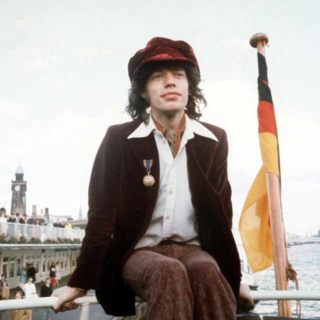 Mick Jagger u Hamburgu 1970., gdje su ”The Rolling Stonesi imali koncert