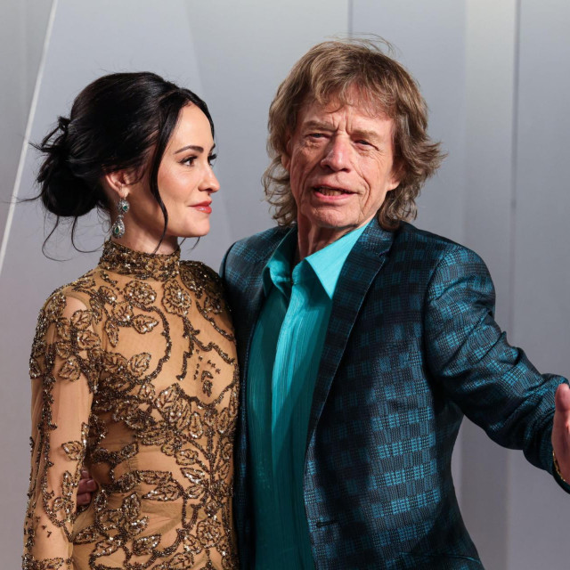 Melanie Hamrick i Mick Jagger