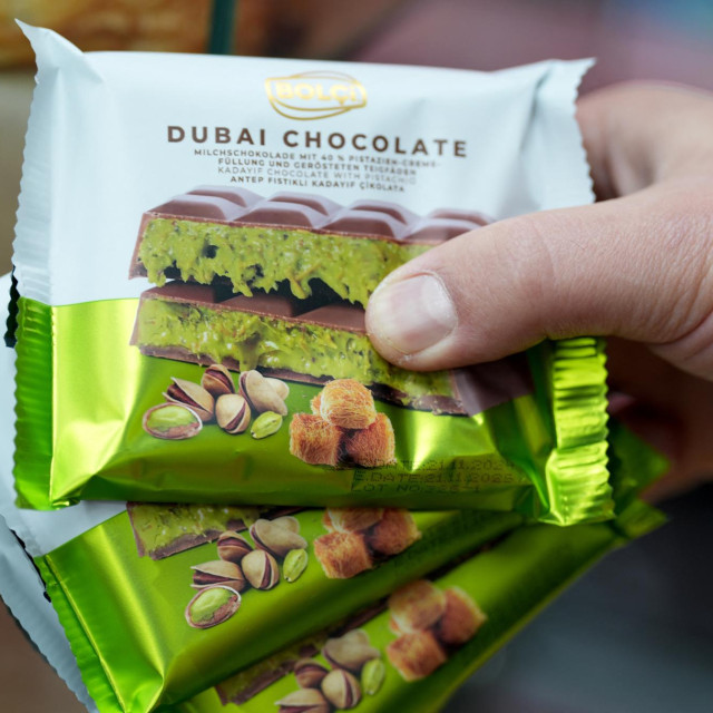 Dubai čokolada; ilustracija