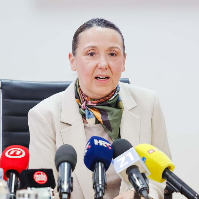 Ministrica zdravstva Irena Hrstić