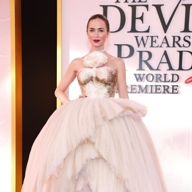 Emily Blunt u New Yorku je nosila Schiaparelli kreaciju koja oduzima dah