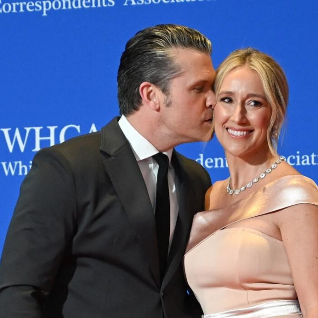 Pete Hegseth i Jennifer Rauchet