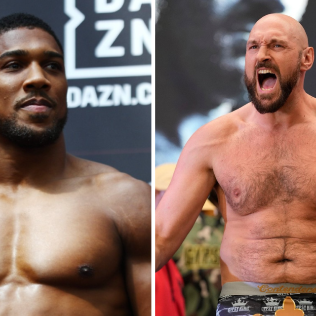 Anthony Joshua (lijevo) | Tyson Fury (desno)