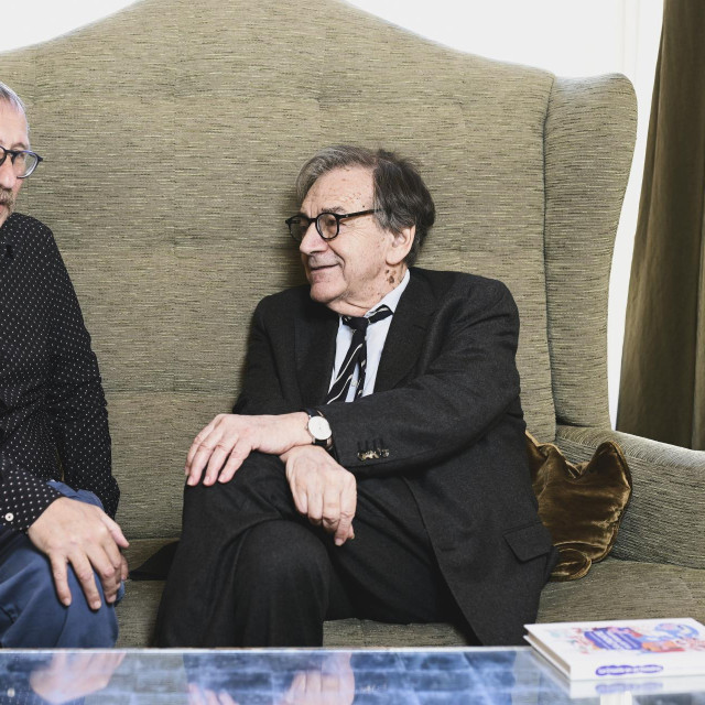 Alain Finkielkraut i Tomislav Čadež