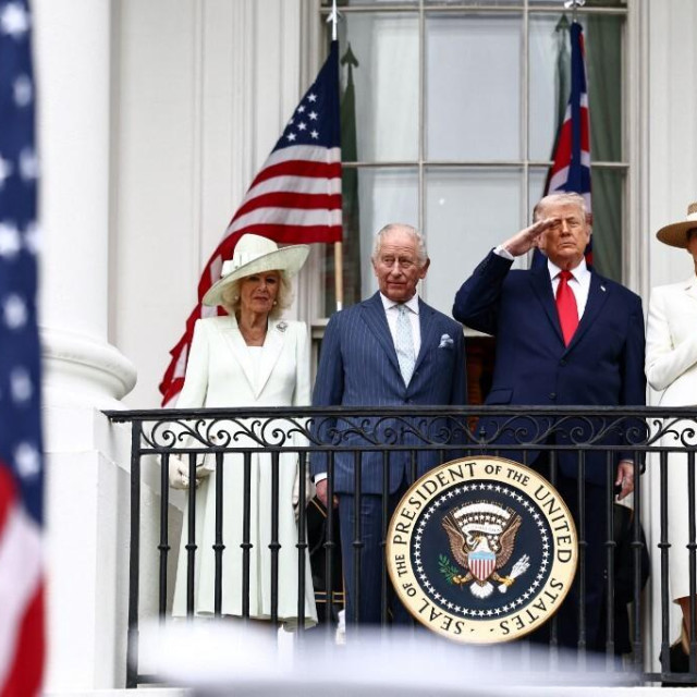 Donald Trump, Melania Trump, Kralj Charles i Camilla