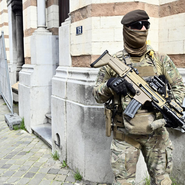 Specijalne jedinice čuvaju sinagogu u belgijskom Liegeu