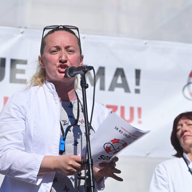 Ivana Šmit, predsjednica Hrvatske udruge bolničkih liječnika
