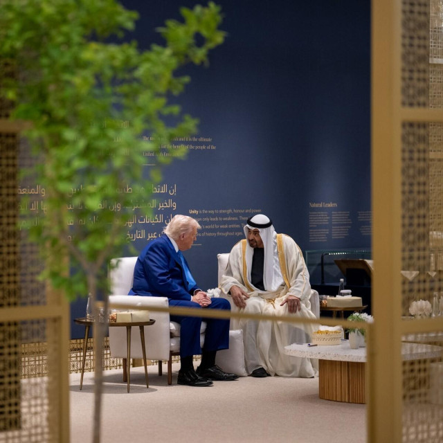 Američki predsjednik Donald Trump i čelnik UAE-a Mohamed Bin Zayed Al Nahyan