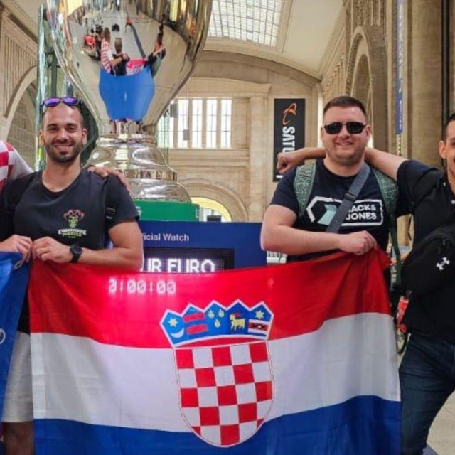 Hrvatski navijači na Europskom prvenstvu u Njemačkoj