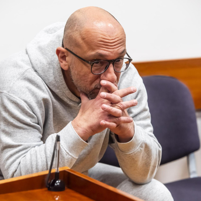 Ivan Smrdelj na Općinskom kaznenom sudu u Zagrebu