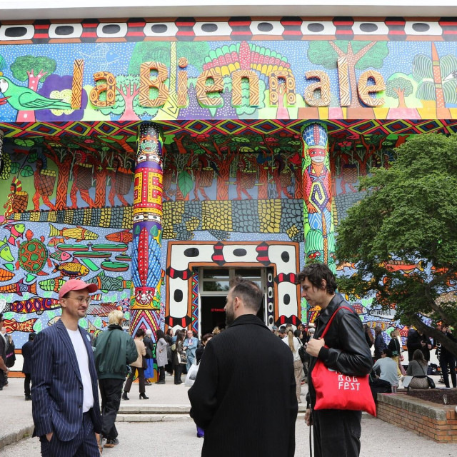 Središnji paviljon tijekom prošlog izdanja Bijenala 2024. 