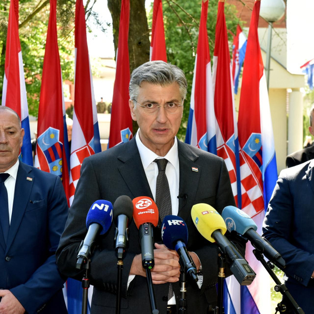 Tomo Medved, Andrej Plenković, Gordan Jandroković