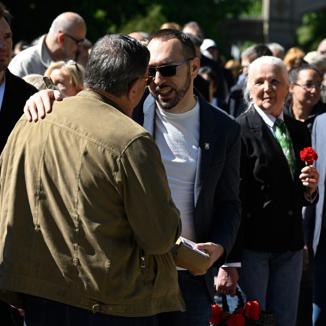 Tomislav Tomašević na proslavi Međunarodnog praznika rada u Maksimiru
 