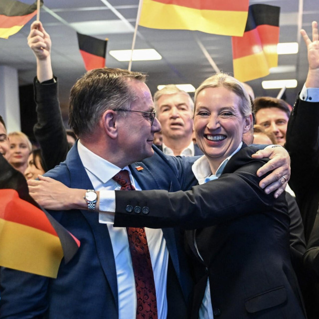 Tino Chrupalla i Alice Weidel, vođe AfD-a