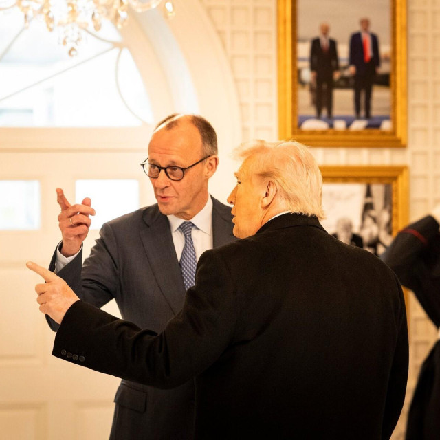Donald Trump i Merz 