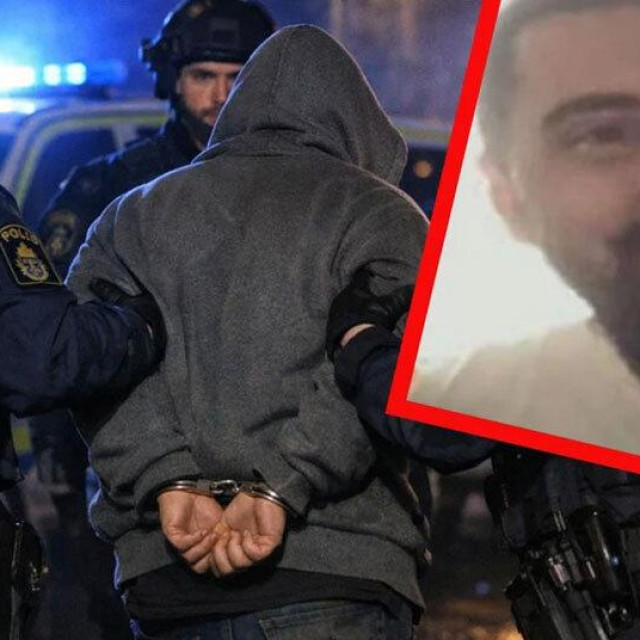 Švedska policija; Nikola Vrabec