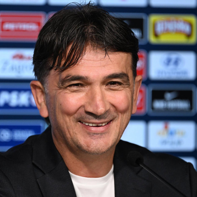 Neuruppin, Njemacka, 090624.
Konferencija za medije izbornika Zlatka Dalica uoci Europskog nogometnog prvenstva 2024 u Njemackoj.
Na fotografiji: Zlatko Dalic.