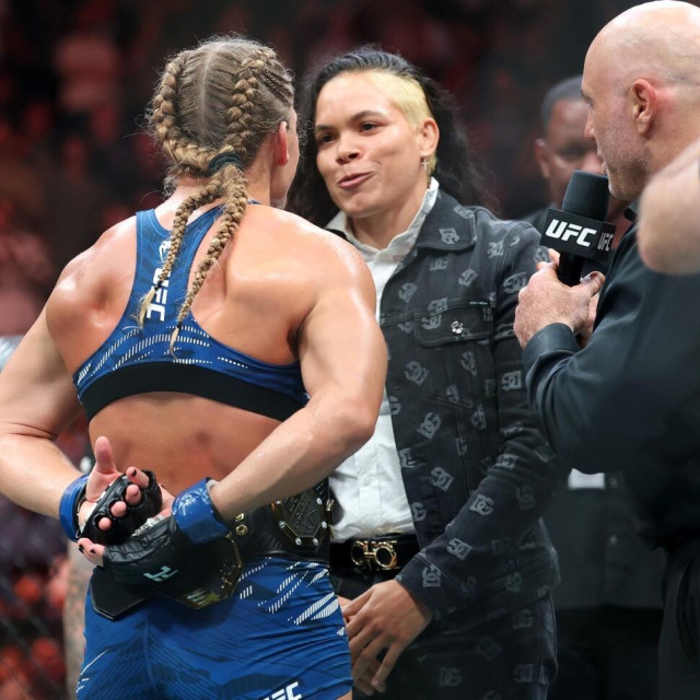 Kayla Harrison i Amanda Nunes