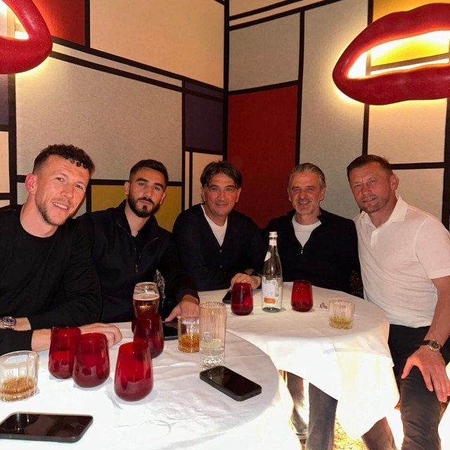 Ivan Perišić, Josip Šutalo, Zlatko Dalić, Luka Milanović, Ivica Olić