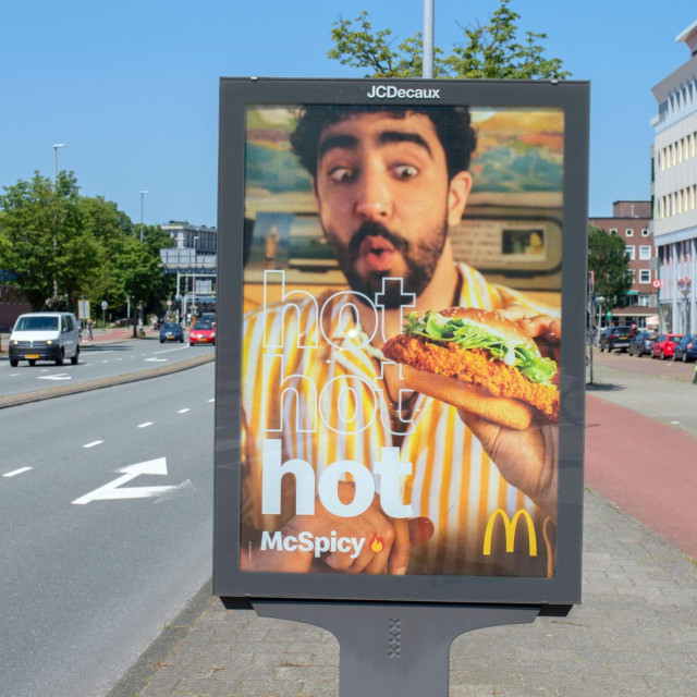 Reklama u Amsterdamu, ilustracija