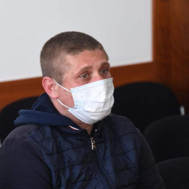 Boris Štitić u sudnici Općinskog kaznenog suda u Zagrebu