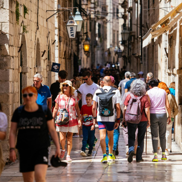 Turisti u Dubrovniku